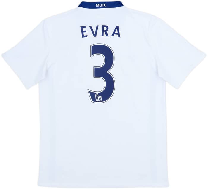2008-10 Manchester United Away Shirt Evra #3 - 8/10 - (S)