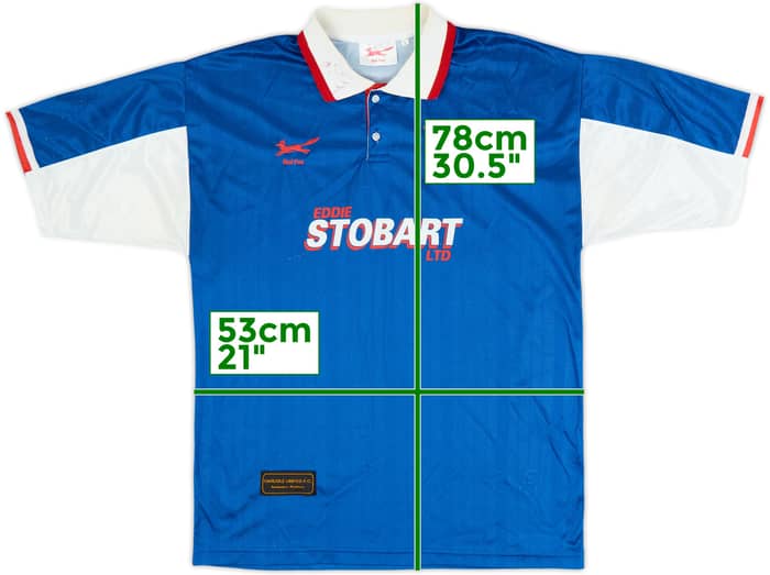 1997-00 Carlisle United Home Shirt - 5/10 - (L)