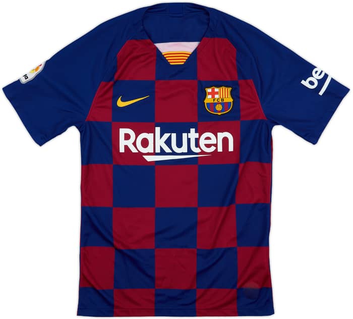 2019-20 Barcelona Home Shirt Messi #10 - 7/10 - (S)