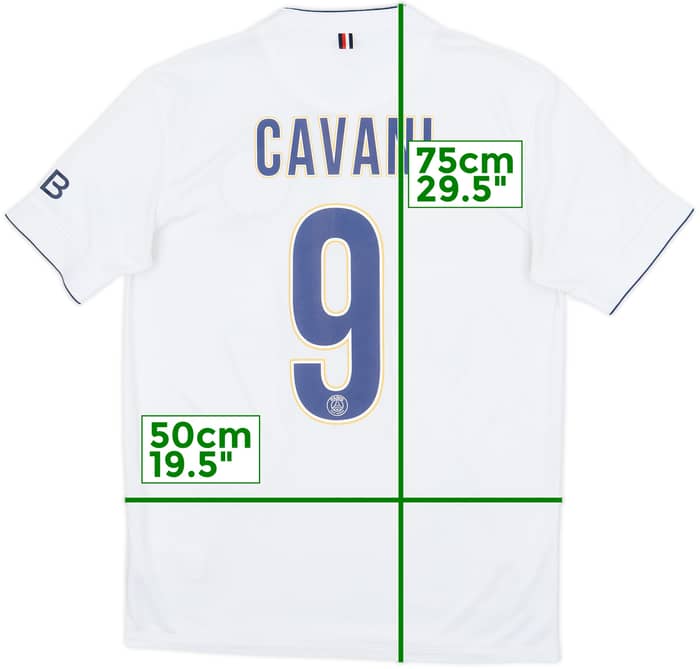 2014-15 Paris Saint-Germain Away Shirt Cavani #9 - 6/10 - (M)