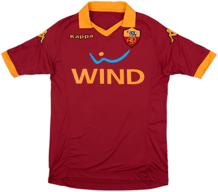 2012-13 Roma Home Shirt De Rossi #16 - 10/10 - (M)