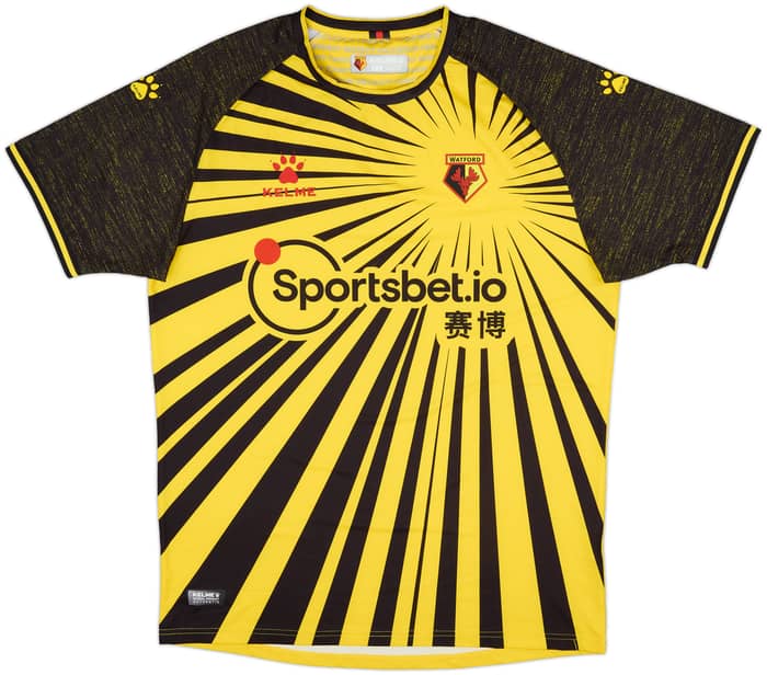 2020-21 Watford Home Shirt - 9/10 - (XL)