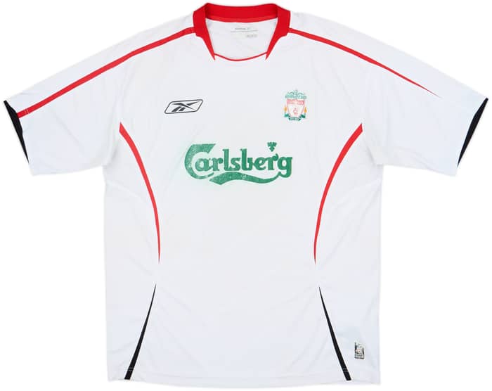2005-06 Liverpool Away Shirt - 4/10 - (L)