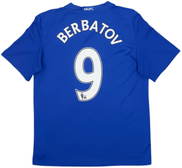 2008-09 Manchester United Third Shirt Berbatov #9 - 7/10 - (S)
