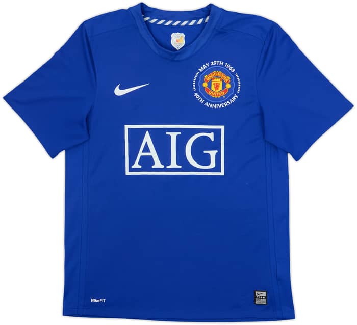 2008-09 Manchester United Third Shirt Berbatov #9 - 7/10 - (S)