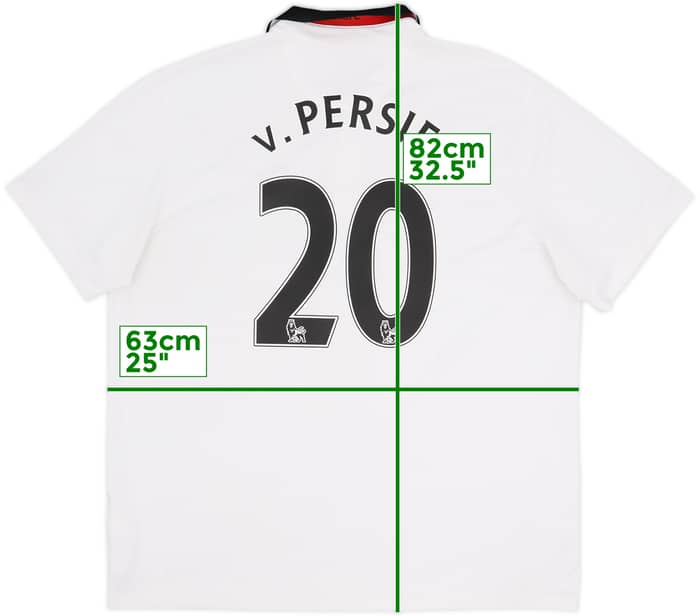 2014-15 Manchester United Away Shirt v.Persie #20 - 7/10 - (XXL)