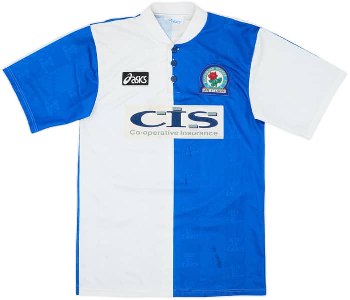 1996-98 Blackburn Rovers Home Shirt Duff #32 - 8/10 - (S)