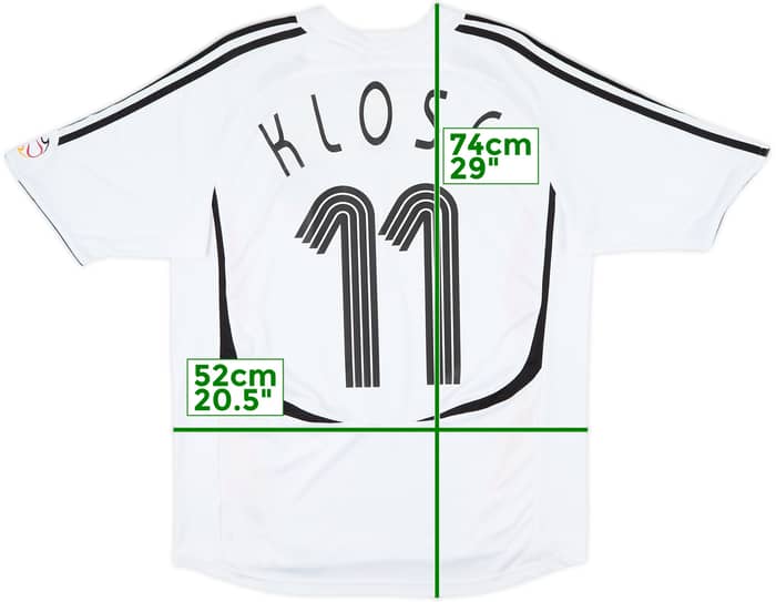 2005-07 Germany Home Shirt Klose #11 - 7/10 - (XL.Boys)