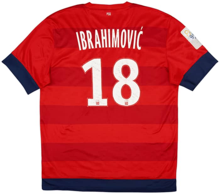 2012-13 Paris Saint-Germain Away Shirt Ibrahimovic #18 - 5/10 - (L)