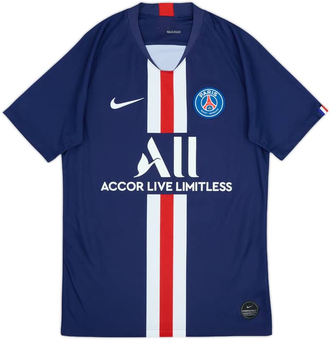 2019-20 Paris Saint-Germain Home Shirt Mbappe #7 - 8/10 - (S)
