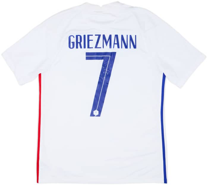 2020-21 France Away Shirt Griezmann #7 - 5/10 - (M)