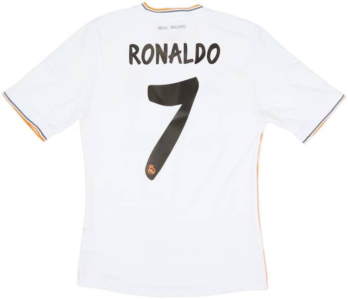 2013-14 Real Madrid Home Shirt Ronaldo #7 - 6/10 - (S)