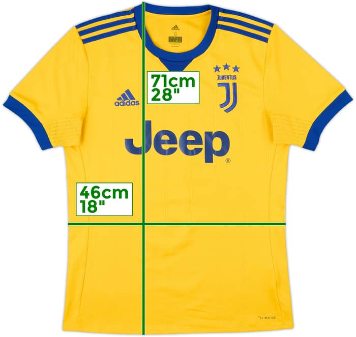 2017-18 Juventus Away Shirt - 8/10 - (S)