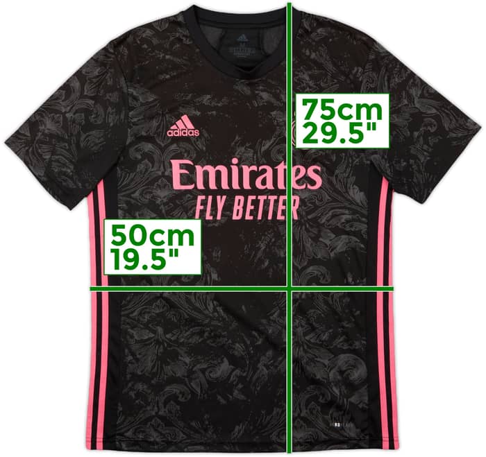 2020-21 Real Madrid Third Shirt - 8/10 - (M)