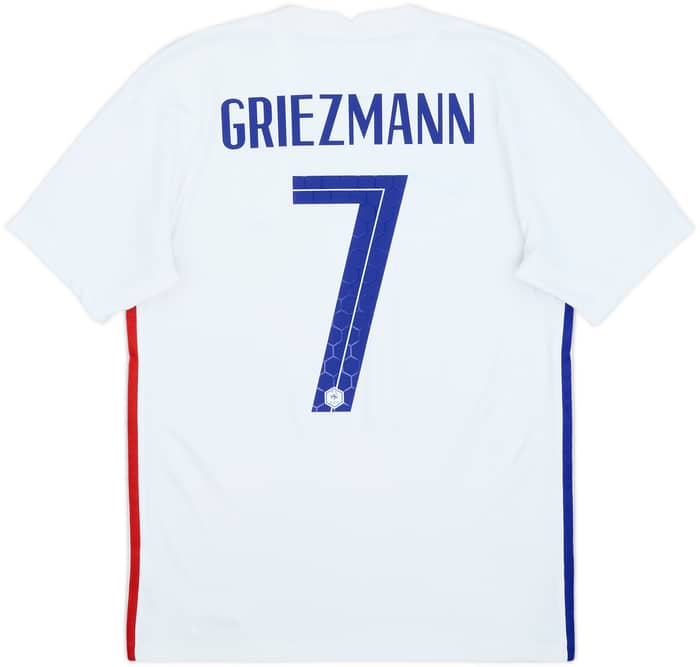 2020-21 France Away Shirt Griezmann #7 - 9/10 - (S)