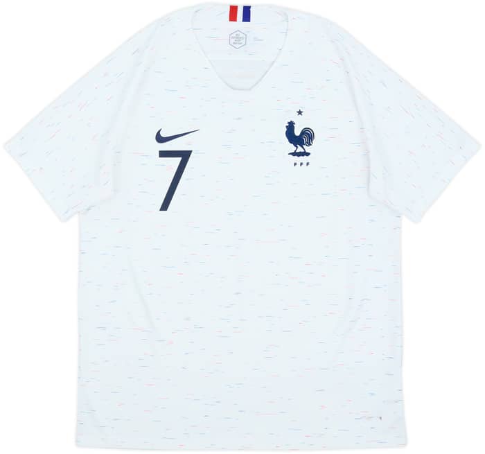 2018 France Away Shirt Griezmann #7 - 5/10 - (L)