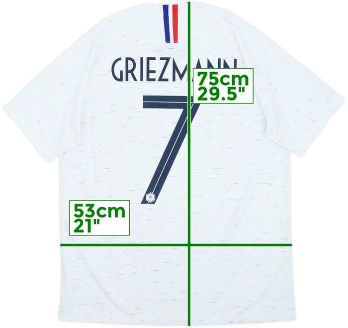 2018 France Away Shirt Griezmann #7 - 5/10 - (L)