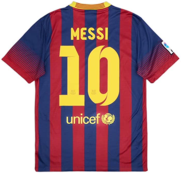 2013-14 Barcelona Camiseta Local Messi #10 - 8/10 - (S)