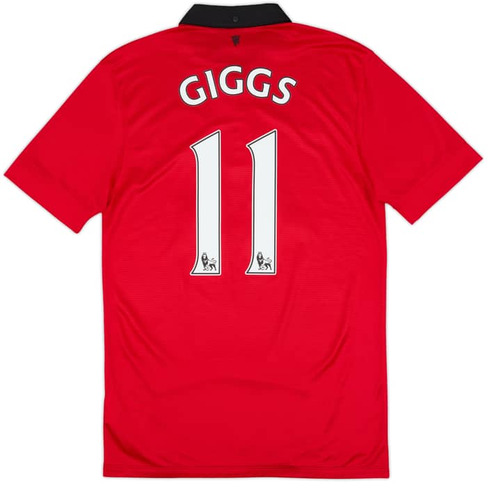 2013-14 Manchester United Home Shirt Giggs #11 - 10/10 - (S)