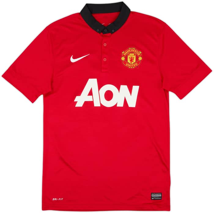 2013-14 Manchester United Home Shirt Giggs #11 - 10/10 - (S)