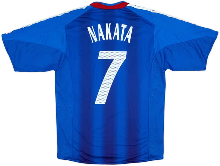 2004-06 Japan Player Issue Home Shirt Nakata #7 - 8/10 - (M)