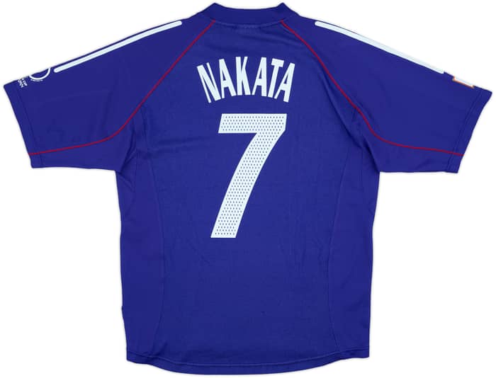 2002-04 Japan Home Shirt Nakata #7 - 9/10 - (M)