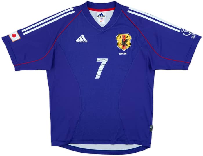 2002-04 Japan Home Shirt Nakata #7 - 9/10 - (M)