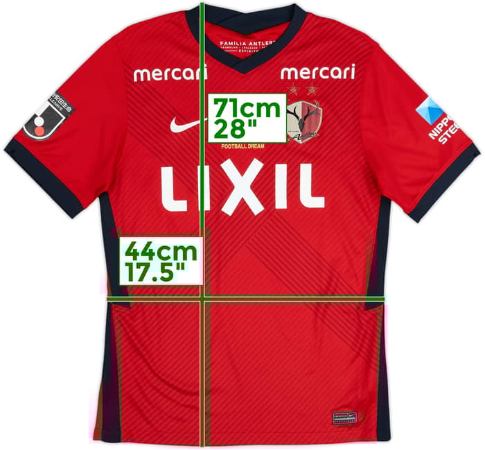 2021 Kashima Antlers Home Shirt - 5/10 - (M)