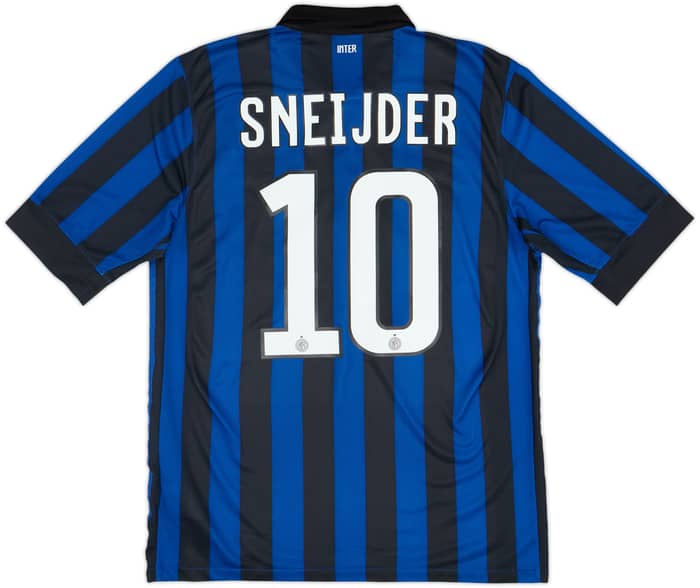 2011-12 Inter Milan Camiseta Local Sneijder #10 - 8/10 - (M)