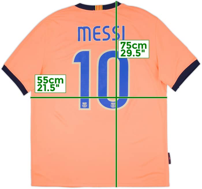 2009-10 Barcelona Away Shirt Messi #10 - 7/10 - (L)