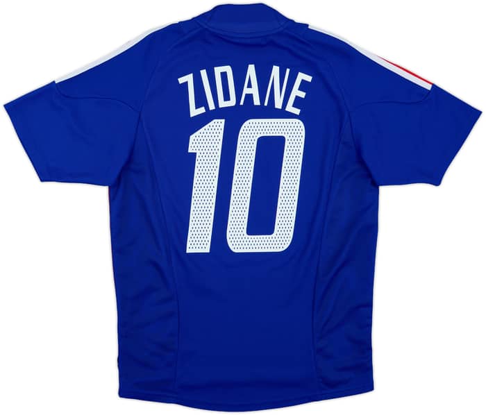 2002-04 France Home Shirt Zidane #10 - 7/10 - (S)