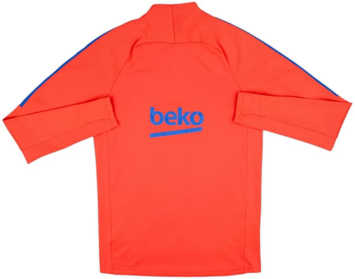 2016-17 Barcelona Nike 1/4 Zip Training Top - 8/10 - (S)