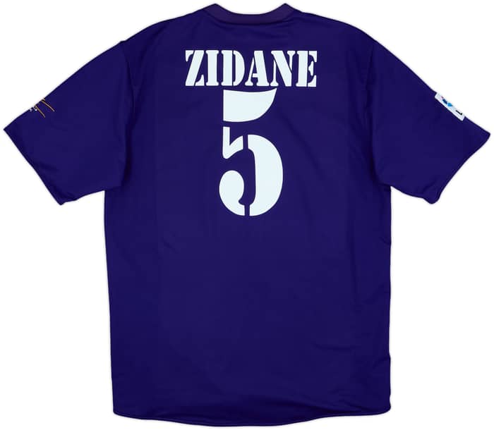 2001 Real Madrid Third Shirt Zidane #5 - 8/10 - (XL)