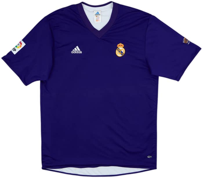 2001 Real Madrid Third Shirt Zidane #5 - 8/10 - (XL)