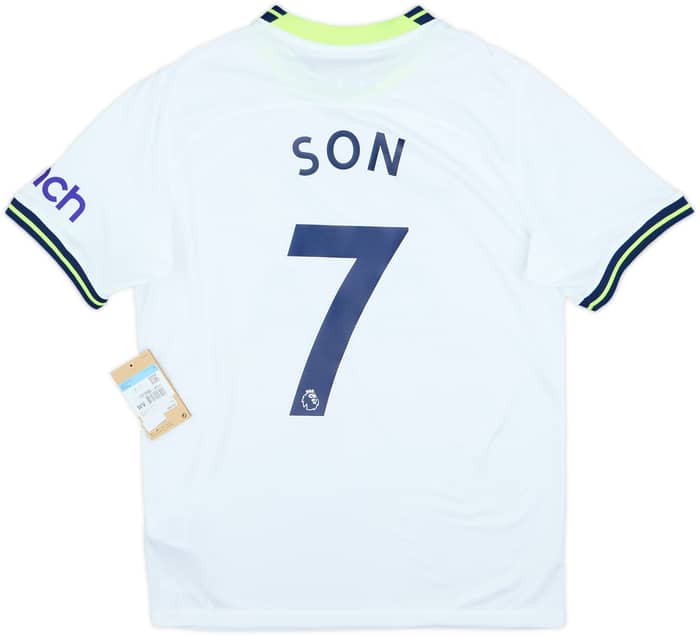 2022-23 Tottenham Home Shirt Son #7 (M)