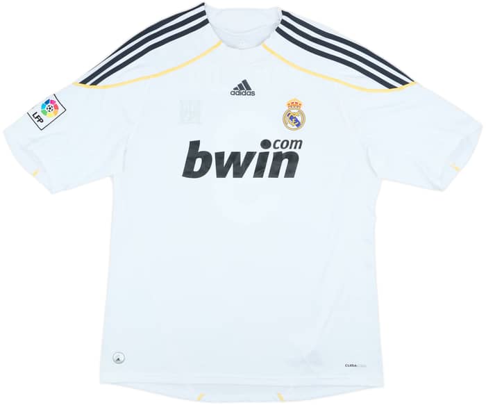 2009-10 Real Madrid Home Shirt Ronaldo #9 - 8/10 - (XL)