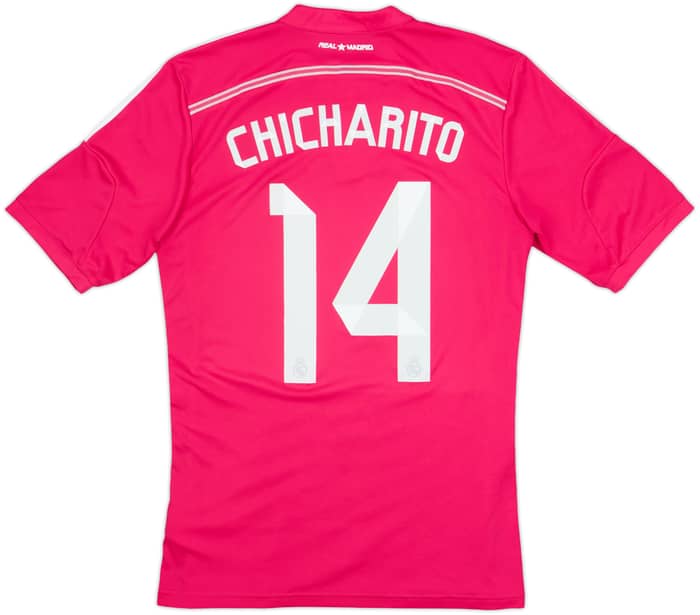 2014-15 Real Madrid Away Shirt Chicharito #14 - 7/10 - (M)