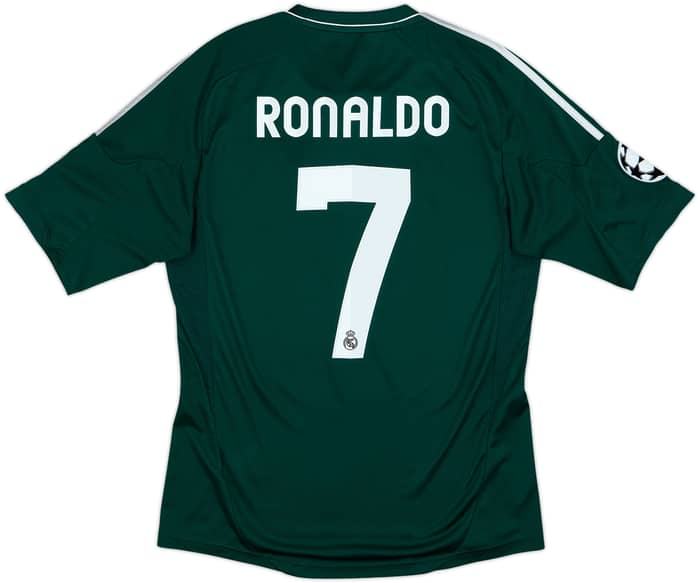 2012-13 Real Madrid CL Third Shirt Ronaldo #7 - 6/10 - (M)