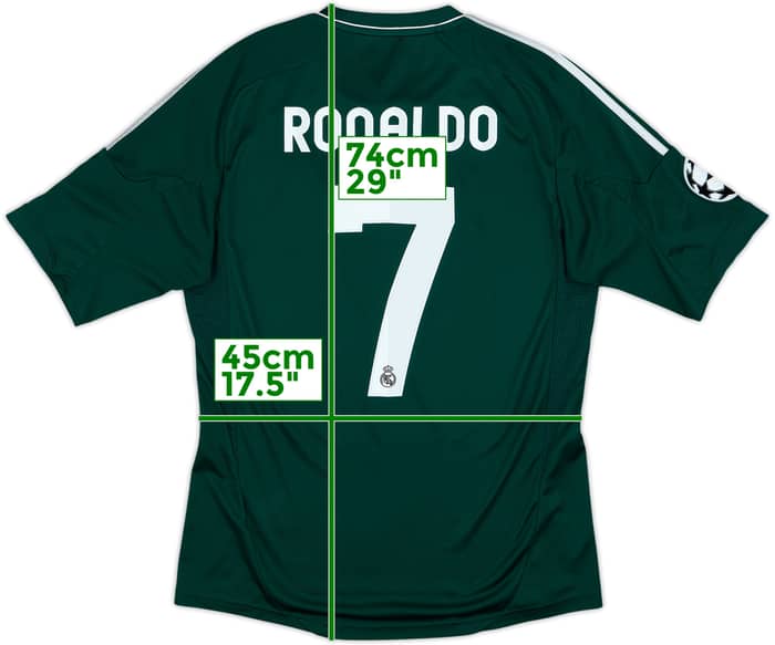 2012-13 Real Madrid CL Third Shirt Ronaldo #7 - 6/10 - (M)