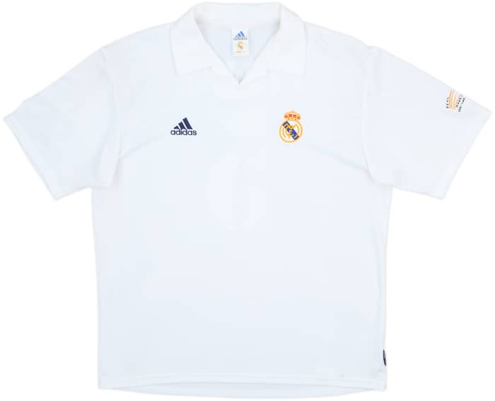 2001 Real Madrid Home Shirt Zidane #5 - 8/10 - (L)
