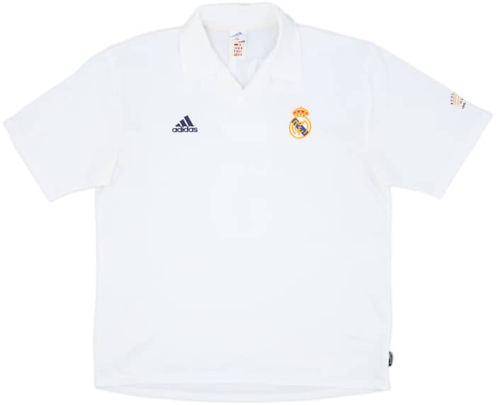 2001 Real Madrid Camiseta Local Zidane #5 - 8/10 - (L)
