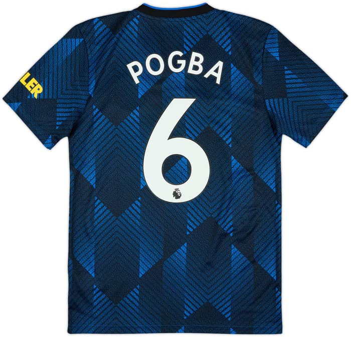 2021-22 Manchester United Third Shirt Pogba #6 - 10/10 - (S)