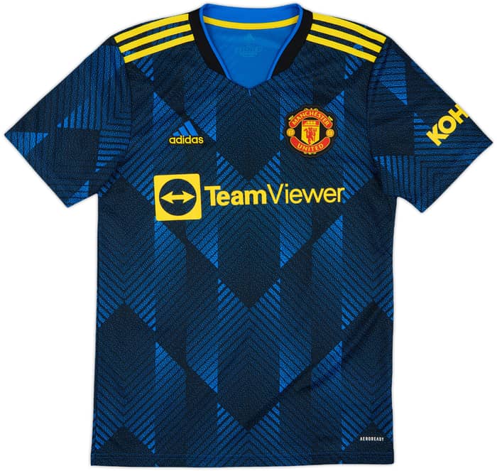 2021-22 Manchester United Third Shirt Pogba #6 - 10/10 - (S)