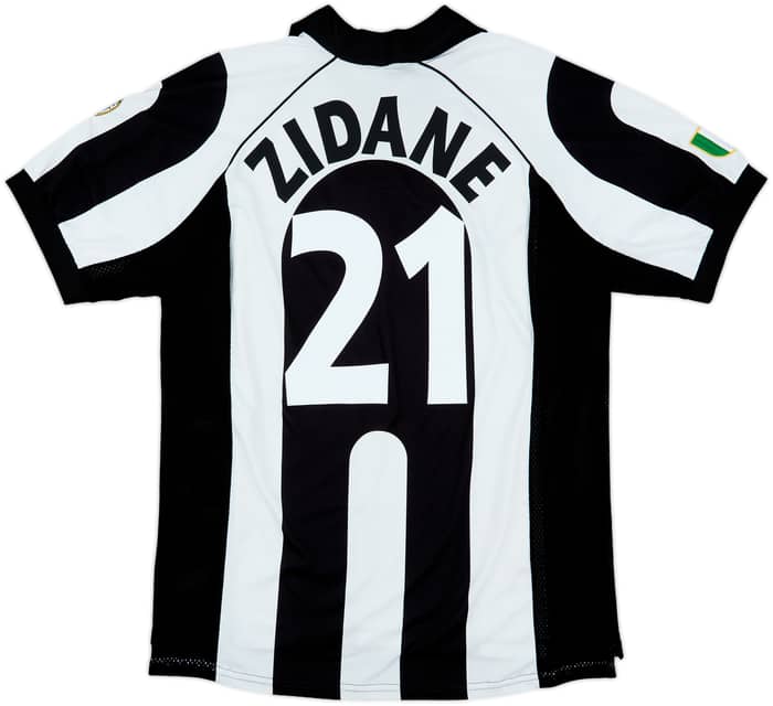 1997-98 Juventus Centenary Home Shirt Zidane #21 - 8/10 - (XL)