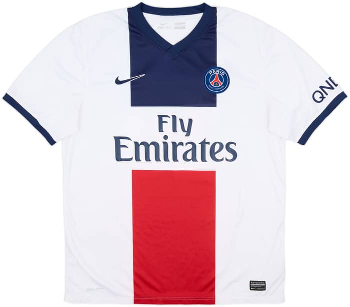 2013-14 Paris Saint-Germain Away Shirt Ibrahimovic #10 - 9/10 - (L)