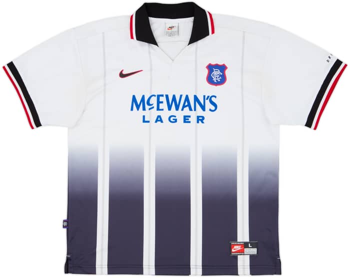 1997-99 Rangers Away Shirt Gascoigne #8 - 7/10 - (L)