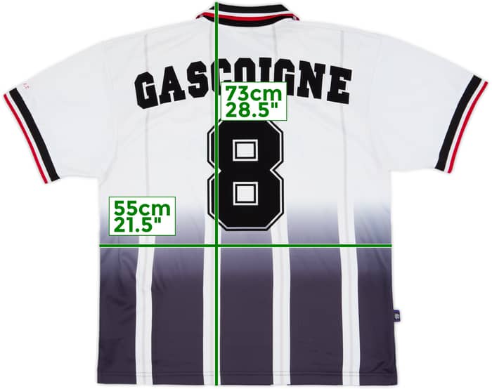 1997-99 Rangers Away Shirt Gascoigne #8 - 7/10 - (L)