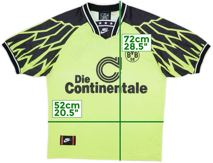 1994-95 Borussia Dortmund Home Shirt - 5/10 - (L)