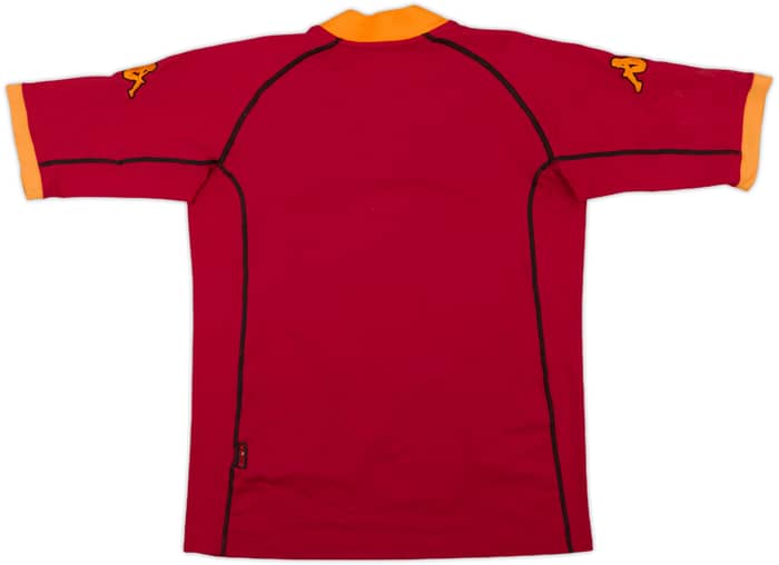 2001-02 Roma Home Shirt - 4/10 - (XL)
