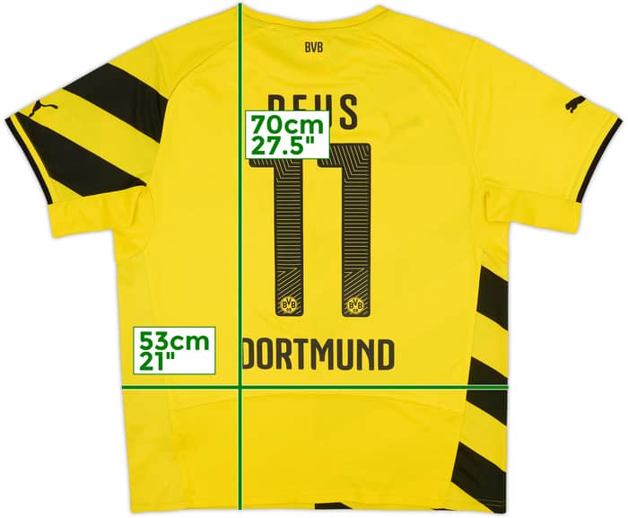 2014-15 Borussia Dortmund Home Shirt Reus #11 - 6/10 - (L)